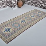 Tapis coureur Oushak vintage sku 3540