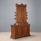 Antique walnut and marble dressing table, 3 drawers, 19th century.