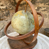 Wooden globe