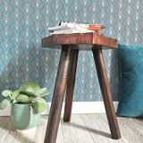 Vintage tripod stool