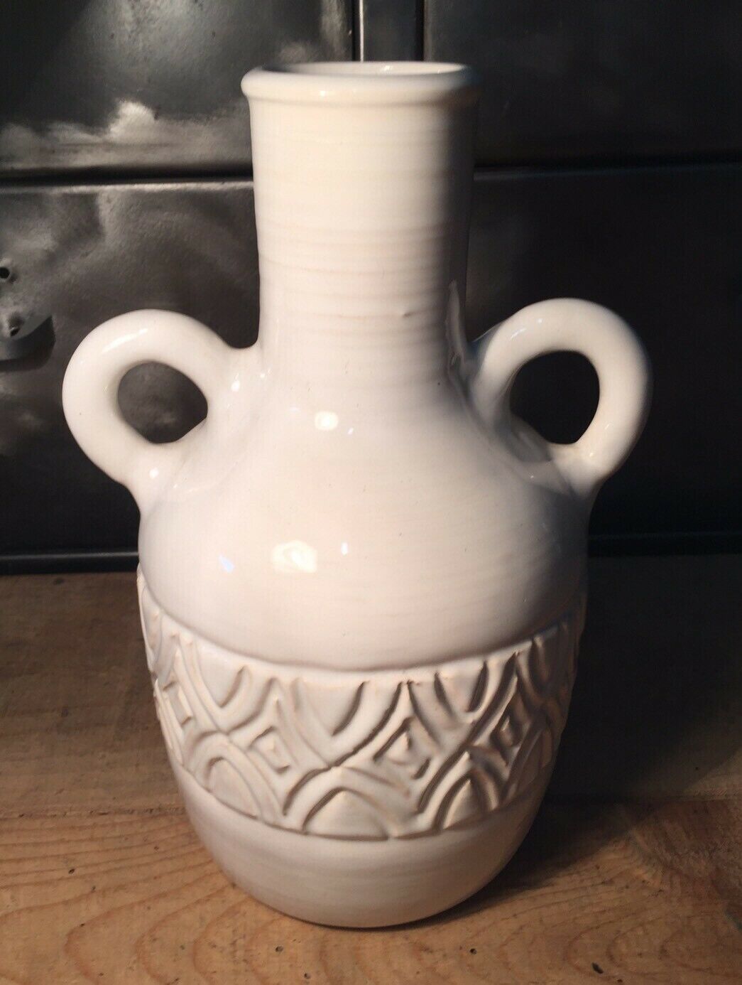 Ceramic vase from Wisques Abbey