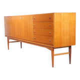 Teak sideboard, vintage chest of drawers, mid-century cabinet, 1960s