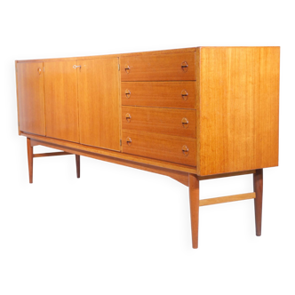 Teak sideboard, vintage chest of drawers, mid-century cabinet, 1960s
