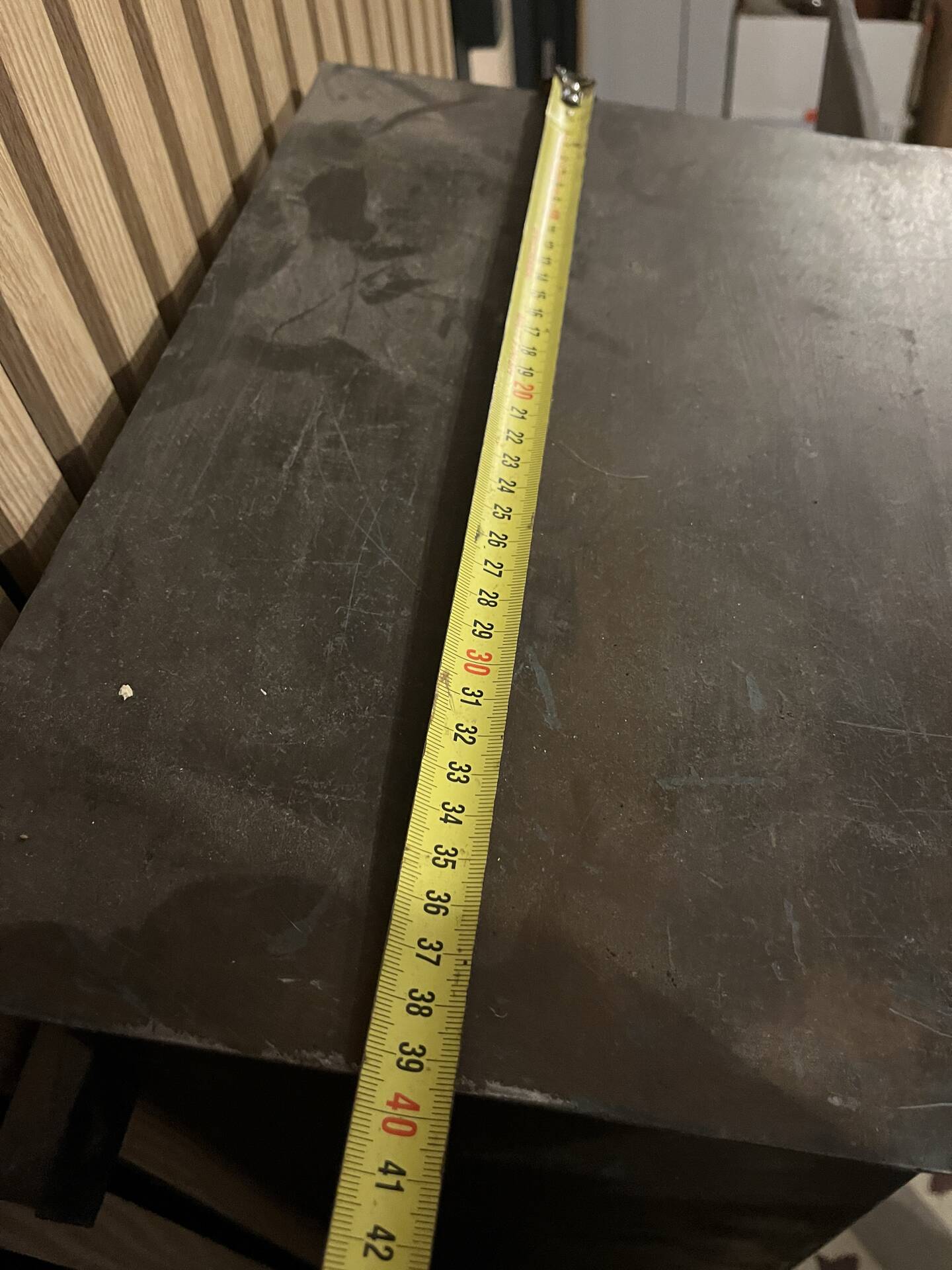 Old industrial metal cabinet – vintage workshop furniture