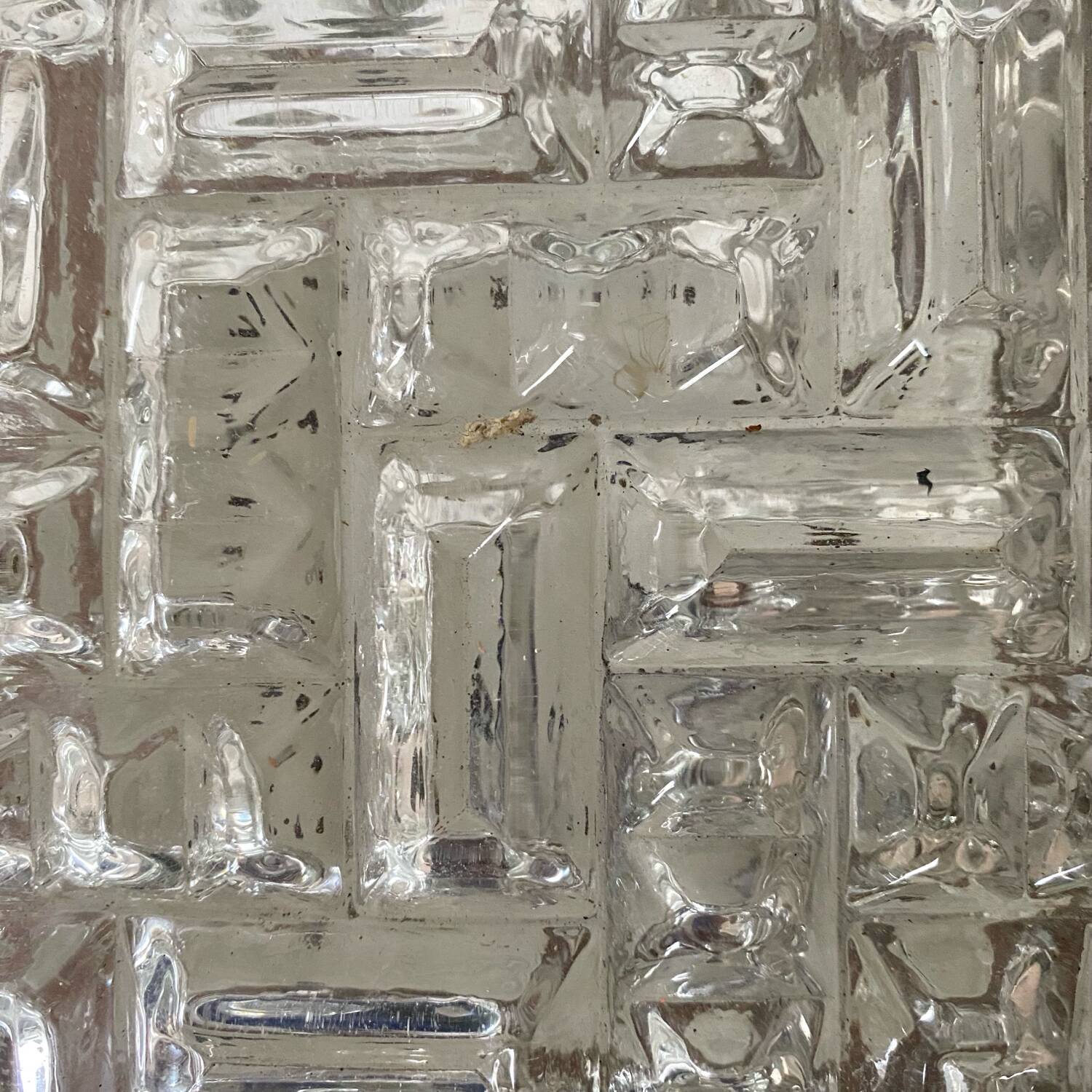 Vintage square ceiling light