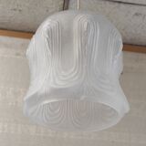 Art Deco portable lamp in glass paste - mid 20th century