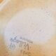 12 free-form speckled satin stoneware plates