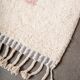 Traditional Berber rug with colourful patterns, size 180/250 cm.