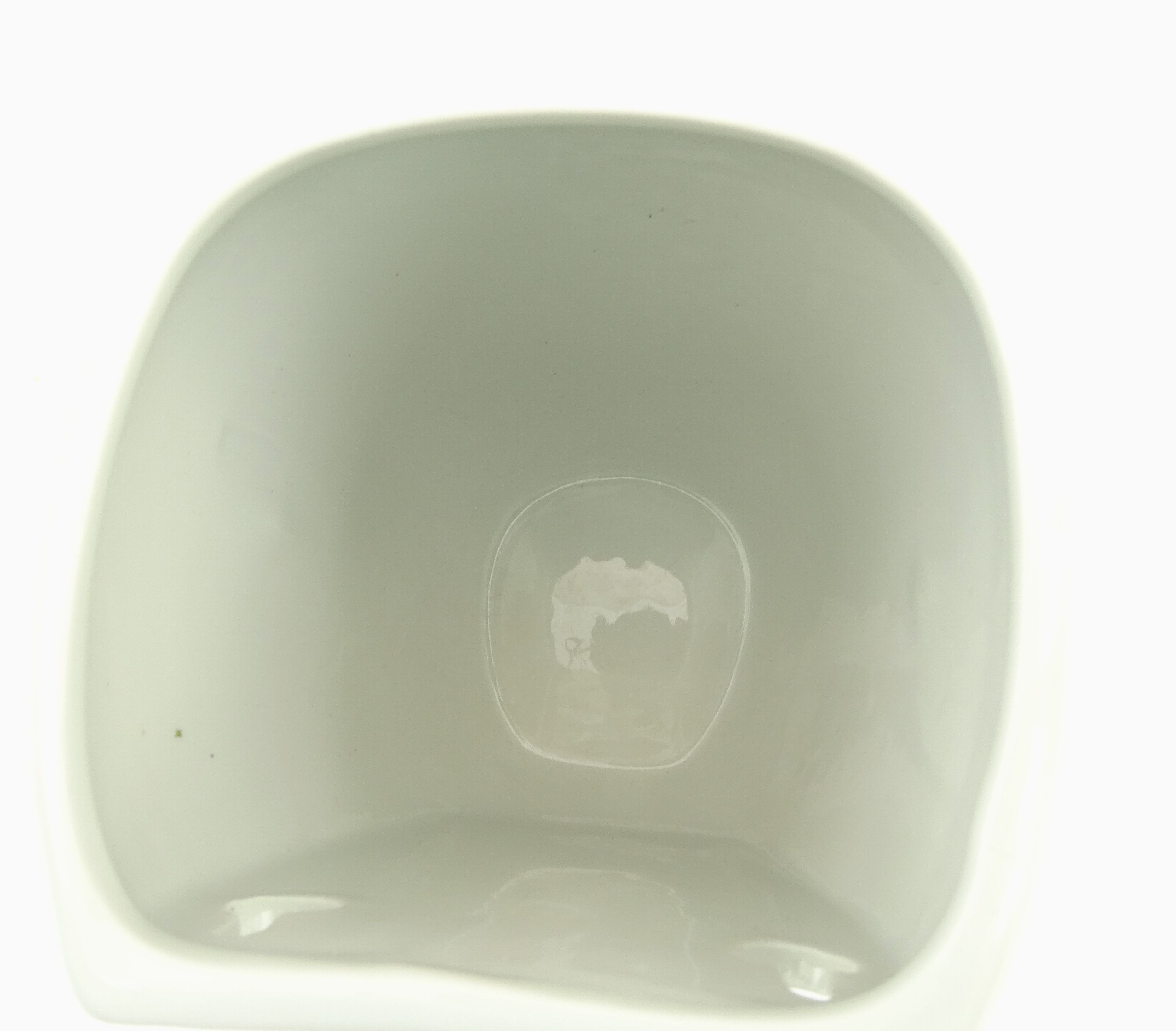 Hanging spoon pot in Paris porcelain