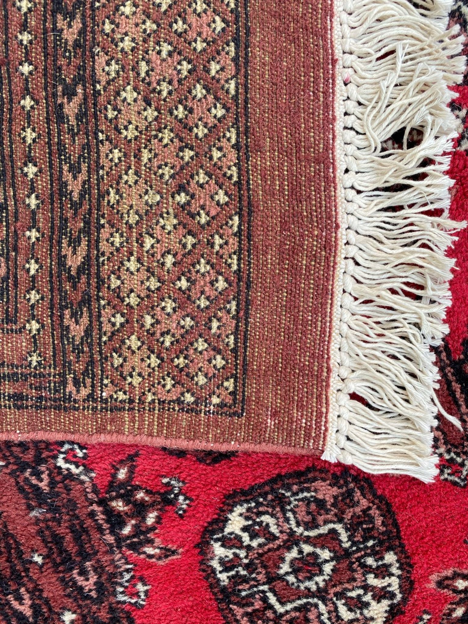Carpet turkmen pakistan bukhara 195x216 cm