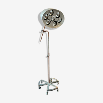 Vintage bodybuilder lamp from the RG Levallois brand year 50