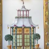Hermès ashtray modeled Pagoda