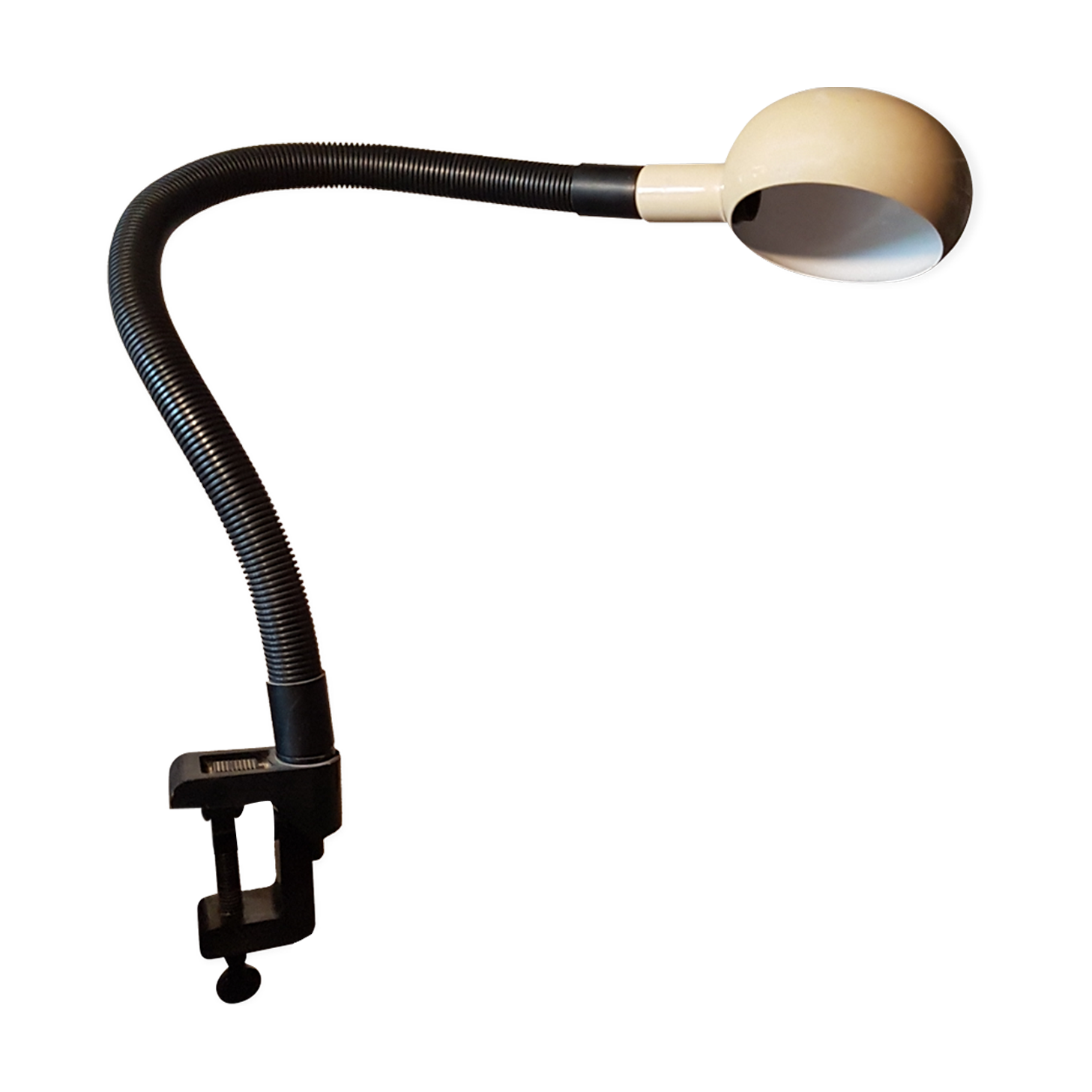 Lampe de bureau vintage à pince