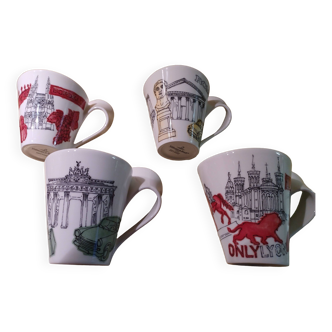 Villeroy and Boch “Cities of the World” mugs
