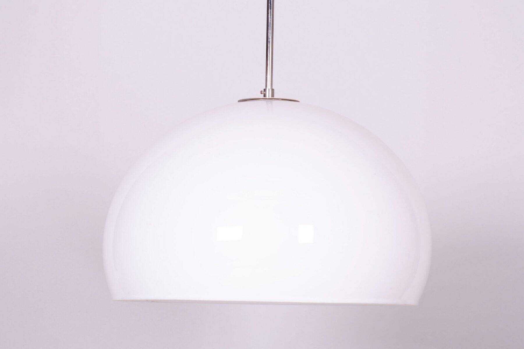 Mid-Century Chandelier in Chrome from Meblo, Italy, 1970s