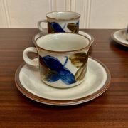 Set of 12 pieces of Scandinavian design from the 1960s.