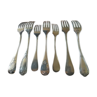 Lot de 7 fourchettes