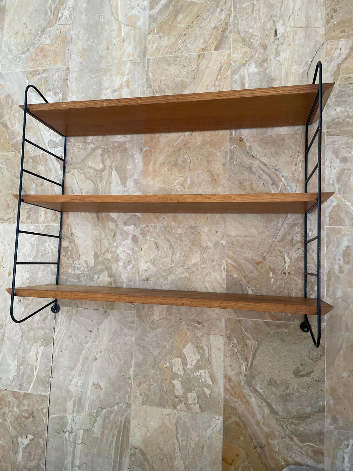 Vintage wall shelf String 1960