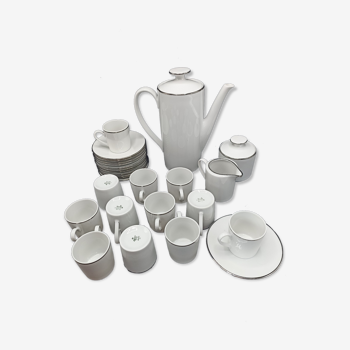 Seltmann Weiden Coffee Service - White and Silver