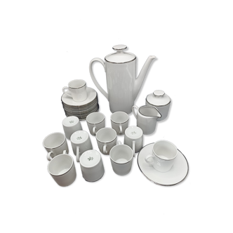 Seltmann Weiden Coffee Service - White and Silver