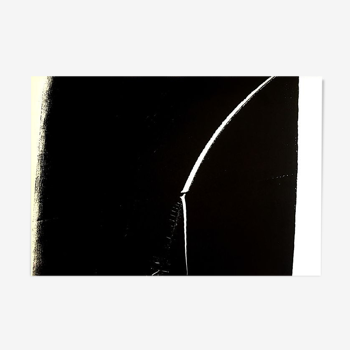 Sans titre 2, lithographie Lithoffset, Hans Harthung (1904-1989)
