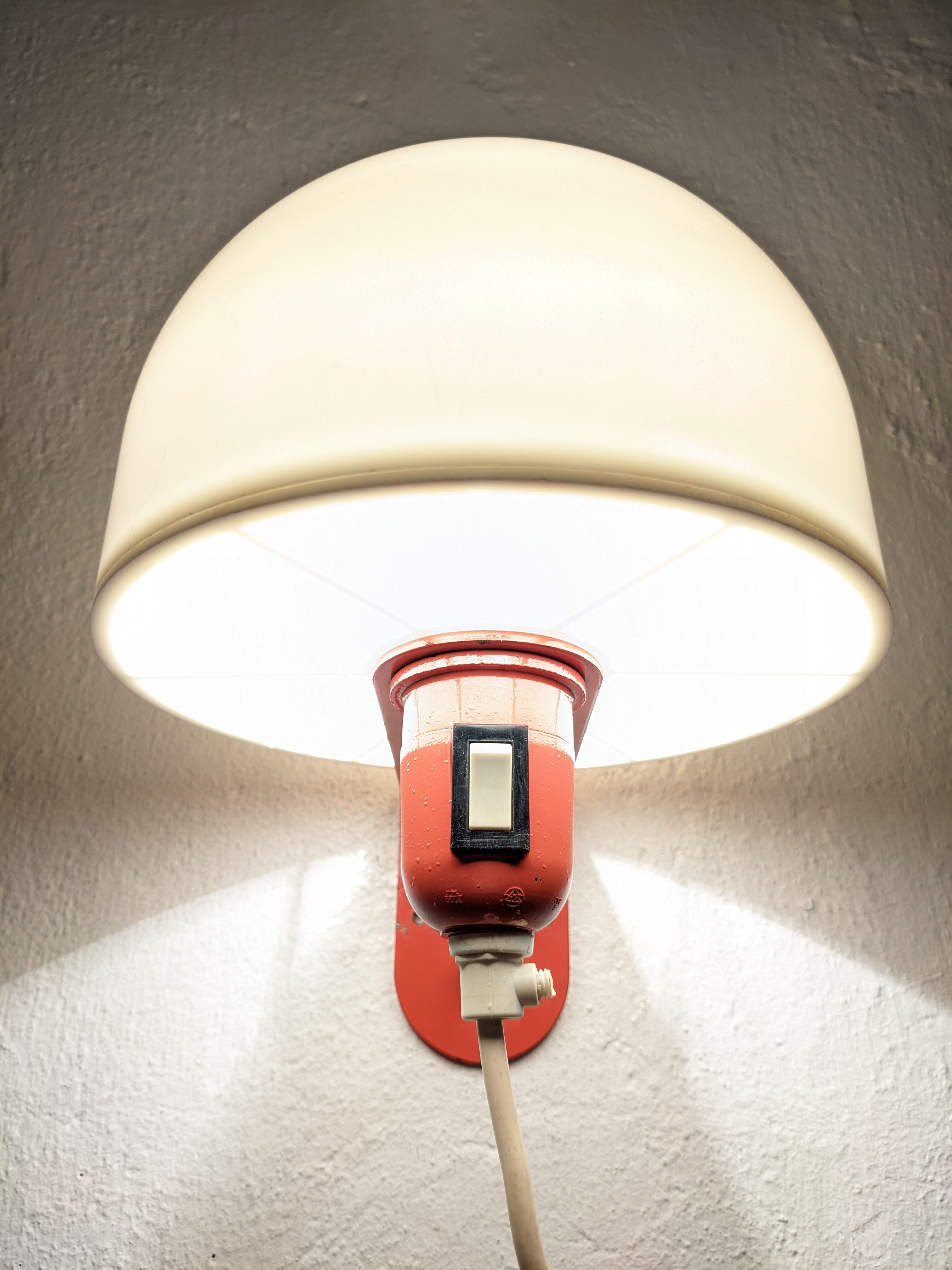 Space Age wall lamp from the 60s/70s