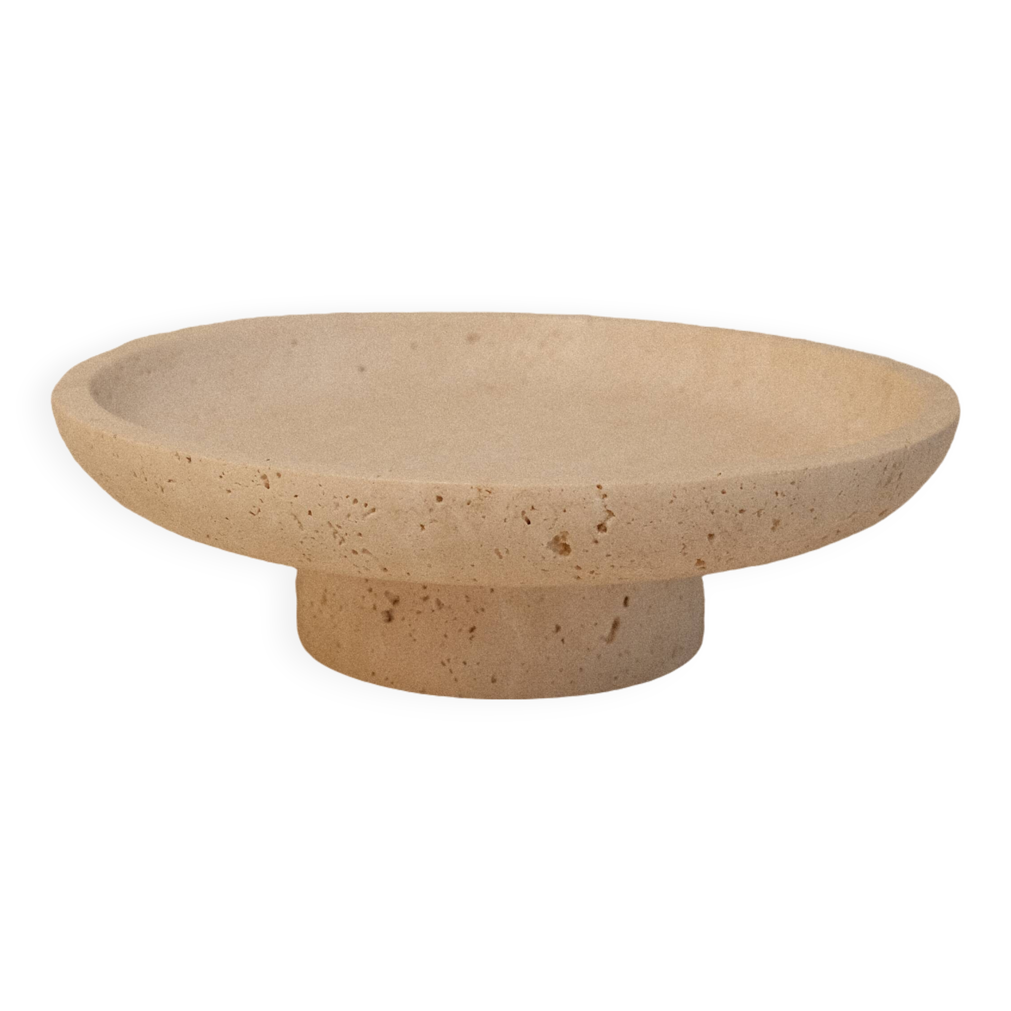 Travertine pocket emptier