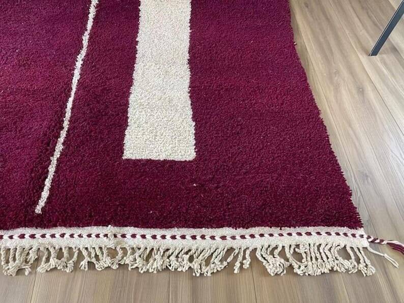 Traditional handmade pure wool rug, size 150 x 250 cm