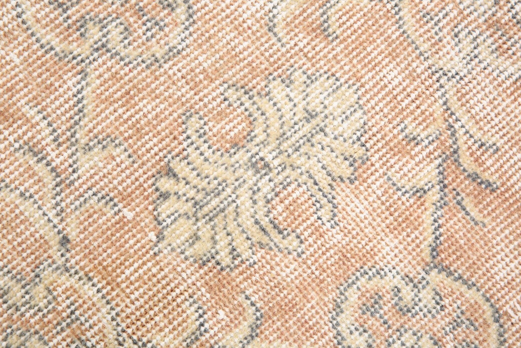7x11 Muted Orange Classic Vintage Rug, 217x336Cm