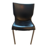 4 Philippe Starck Cheap Chic Leather chairs