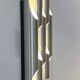 Vintage wall lamp "Fuga XL", brushed metal, Raak Netherlands 1970