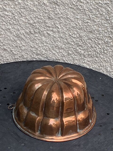 Copper kouglof cake mould