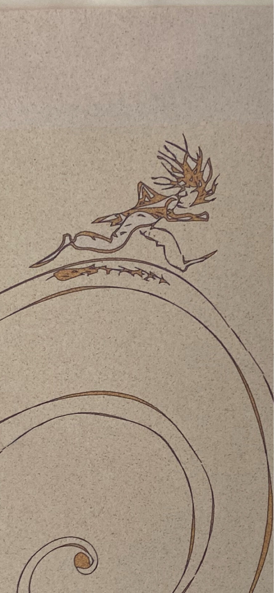 La Condition humaine – B. Trappier, 1996 – Œuvre originale signée