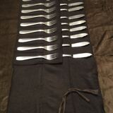 12 cutlery at art deco fish Christofle Atlas