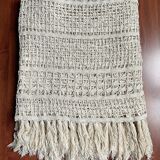 Bedside rug - throw in old cotton thread