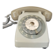 Vintage dial phone