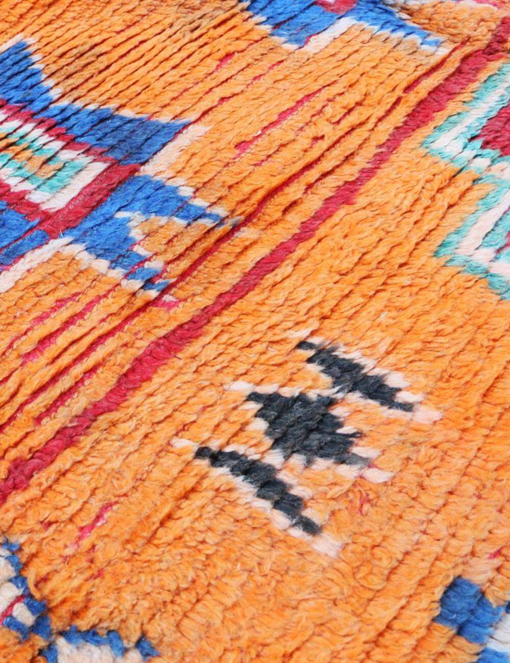 Berber Orange Carpet - 330 x 168 cm