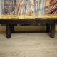 Vintage ceramic coffee table – Roger Capron Vallauris – Herbarium decor – 1950s/60s