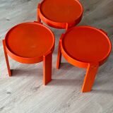 Space Age 1970s Nesting Side Tables