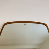 Scandinavian style mirror in teak 60s