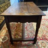 Solid oak table/console