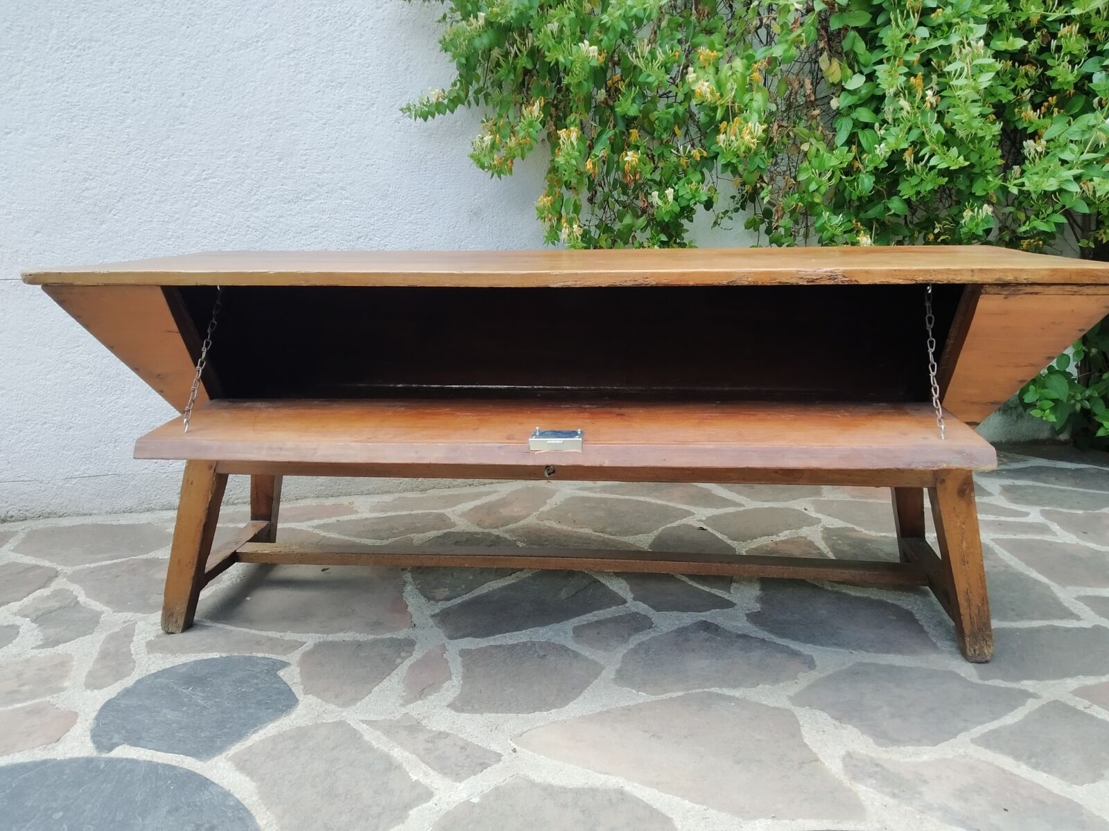 Table de ferme pétrin