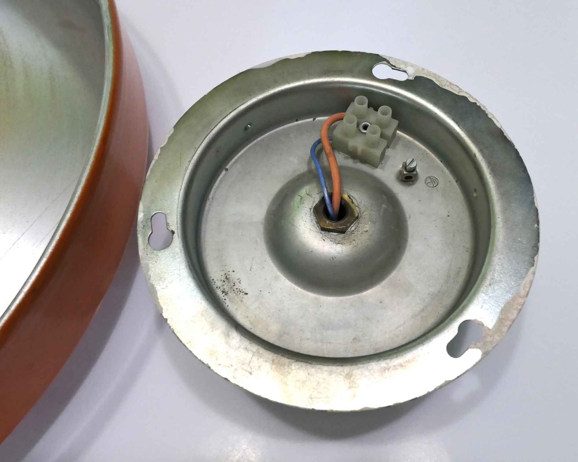 Wall light or ceiling LIGHT STAFF LEUCHTEN Germany ORANGE