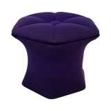 Vintage mushroom hocker or stool with storage compartment Netherlands 70's