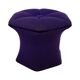 Vintage mushroom hocker or stool with storage compartment Netherlands 70's