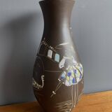 Höhr-grenzhause vase by  Marzi & Remy decor Venetië model 1019/35 1950s