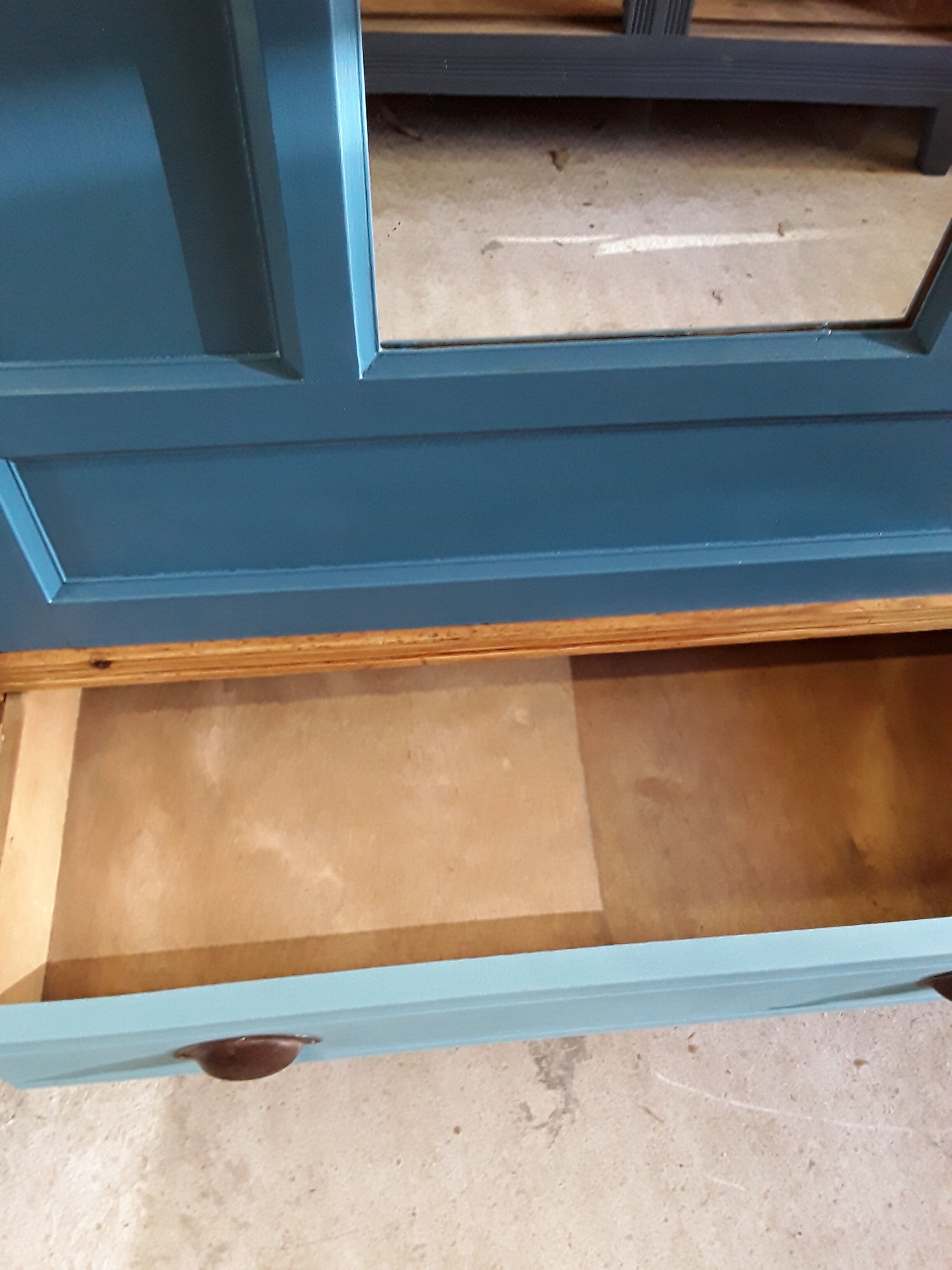 Relooked art deco wardrobe