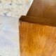 Vintage storage furniture in flame-figured oak, by Gillard Bourdin, circa 196.
