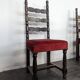 Série de 8 chaises espagnoles