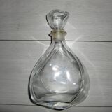 Triangular whiskey bottle